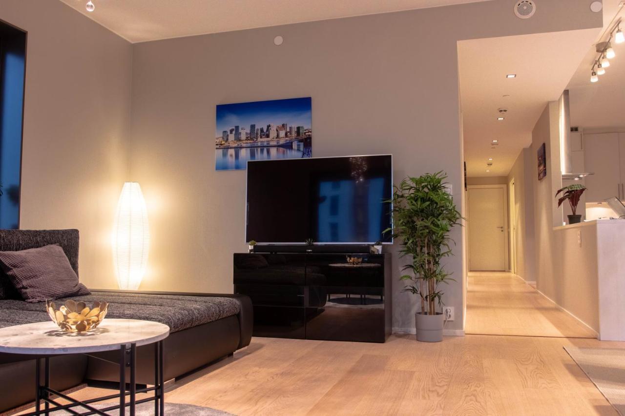 Spacious Modern 3Br Apartment At Central Oslo Barcode Екстер'єр фото