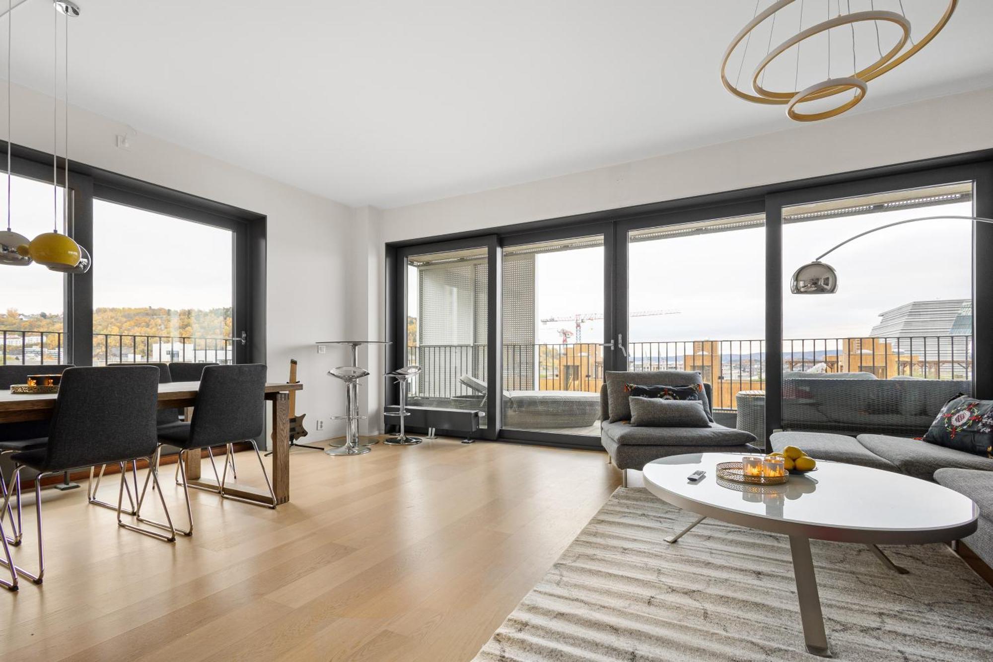 Spacious Modern 3Br Apartment At Central Oslo Barcode Екстер'єр фото