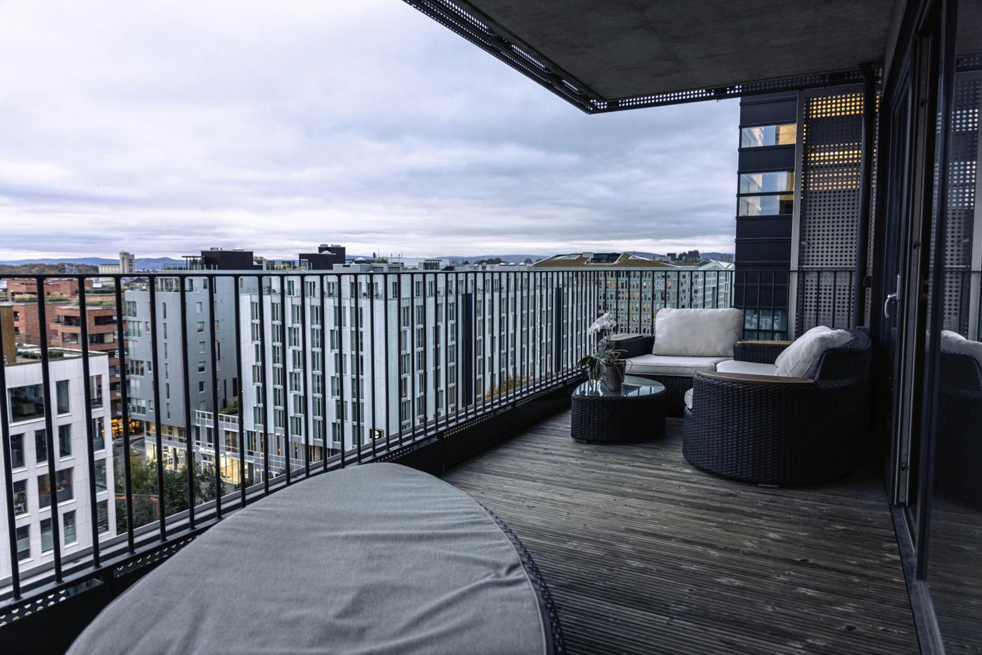 Spacious Modern 3Br Apartment At Central Oslo Barcode Екстер'єр фото