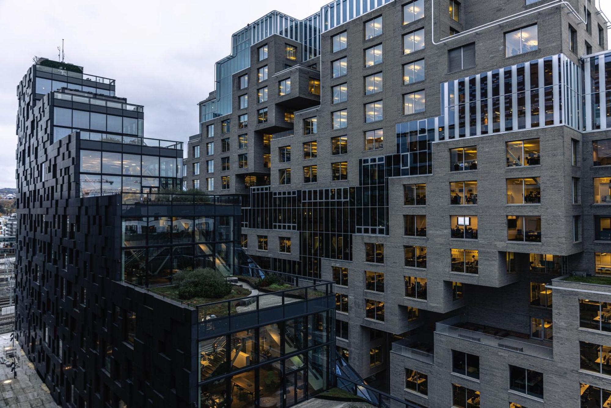 Spacious Modern 3Br Apartment At Central Oslo Barcode Екстер'єр фото