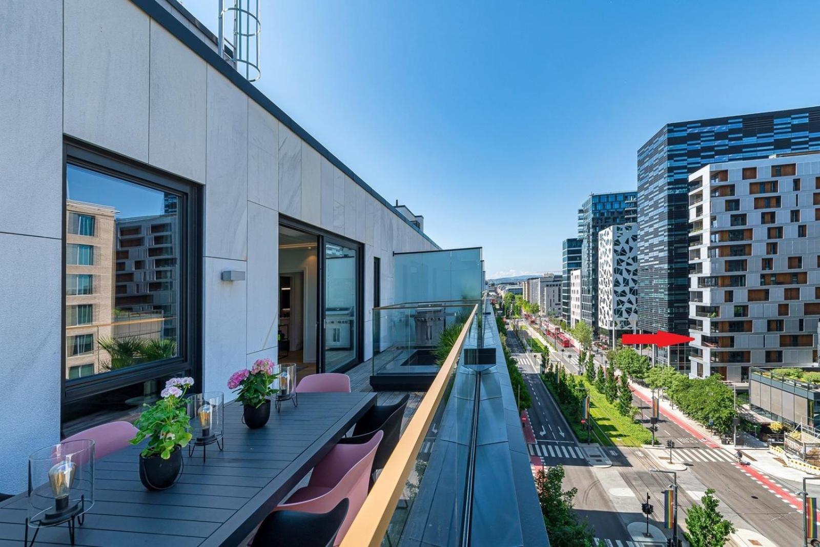 Spacious Modern 3Br Apartment At Central Oslo Barcode Екстер'єр фото
